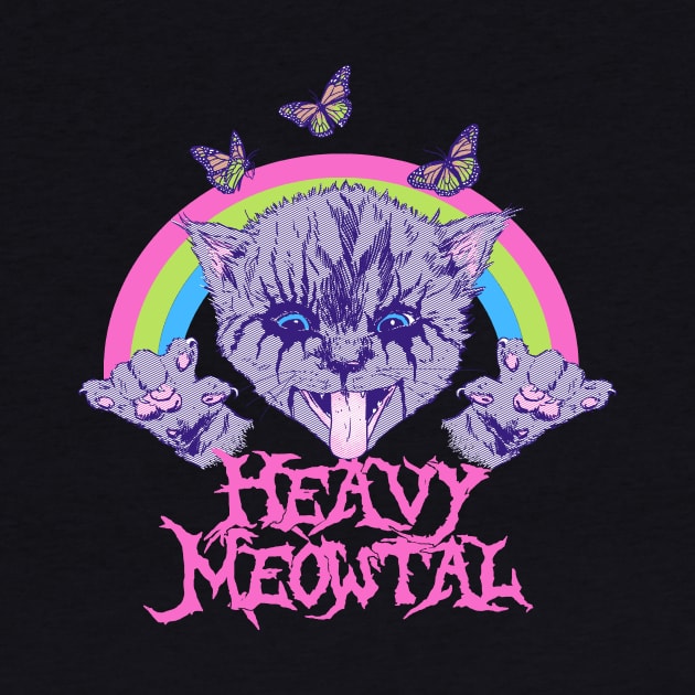 Heavy Meowtal by Hillary White Rabbit